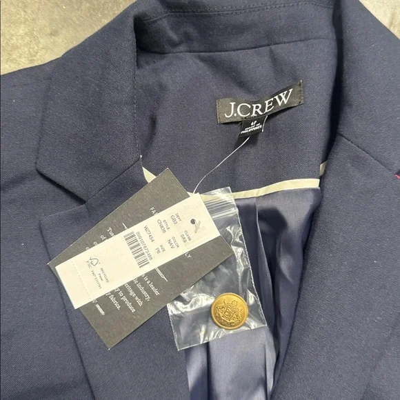 NWT J CREW Petite École blazer in Italian studio wool blend - Picture 4 of 5